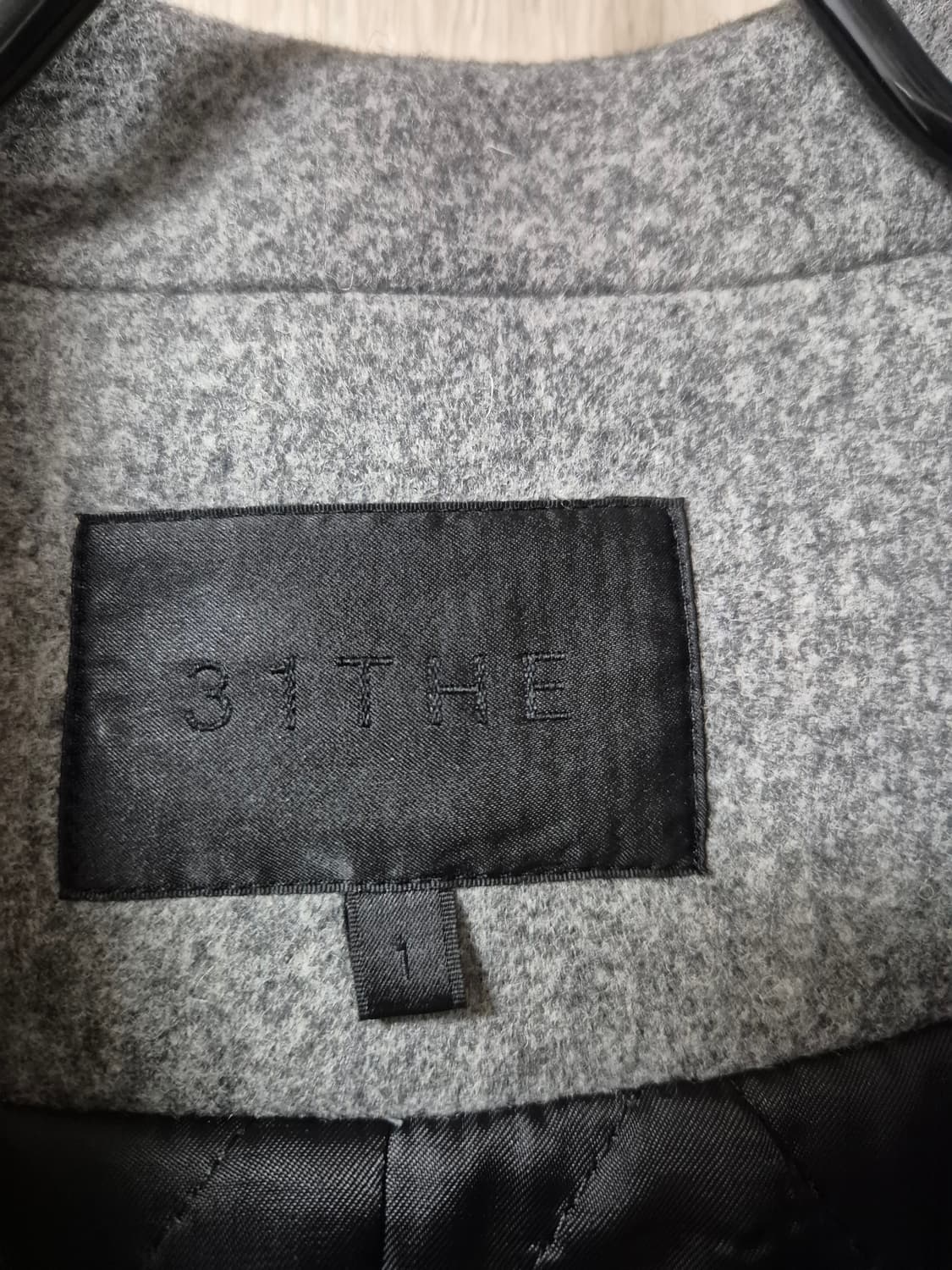 (새제품) 31THE 숄카라 펠트 코트 31쇼룸 누빔코트 (98만) 상품이미지7