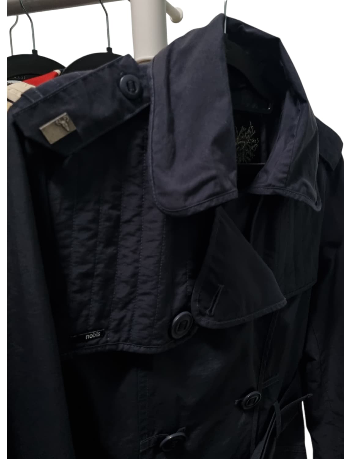 노비스 네이비 트렌치 코트 M 상품이미지2