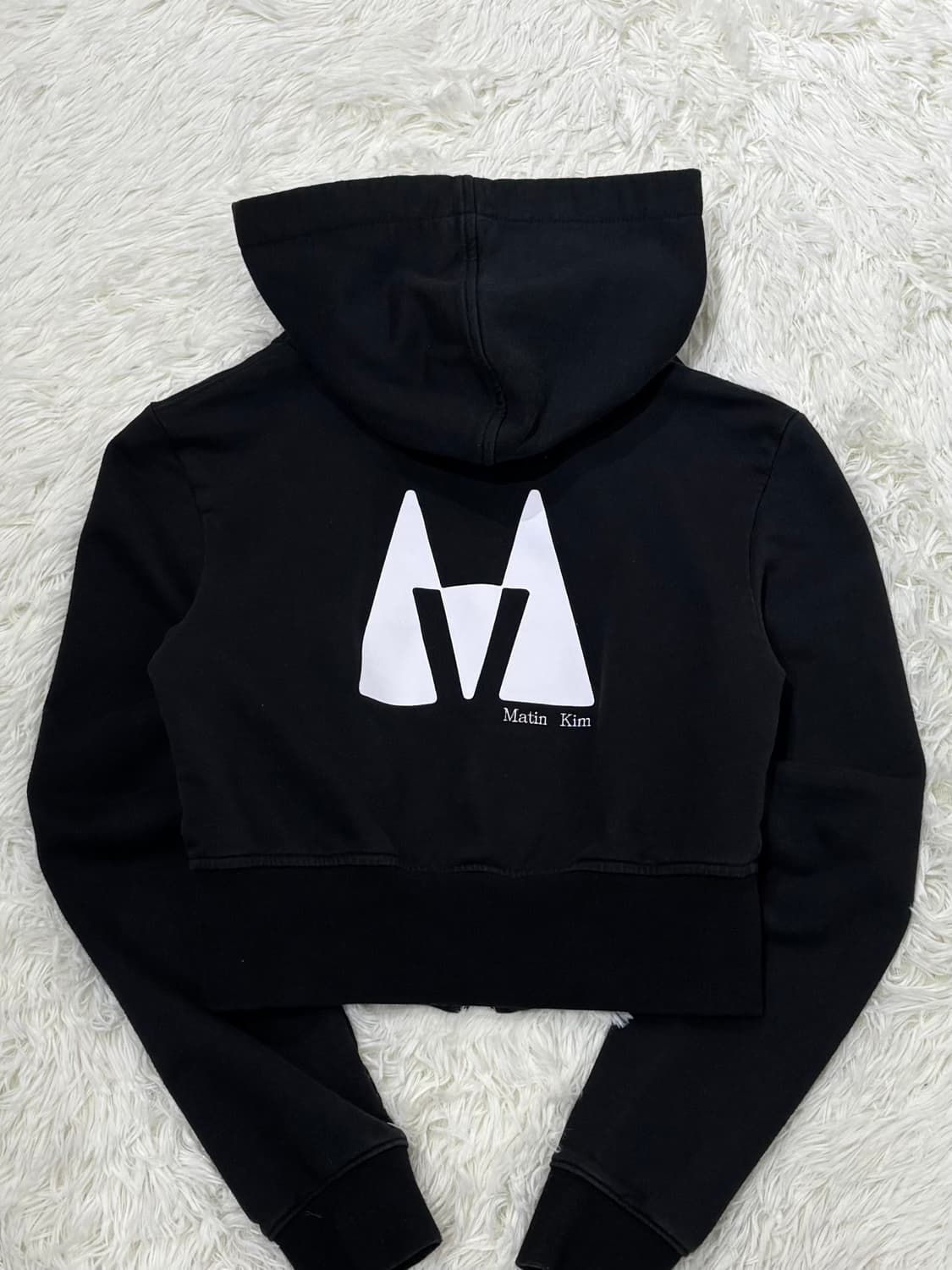 마땡킴 크롭 투웨이 후드집업 상품이미지7