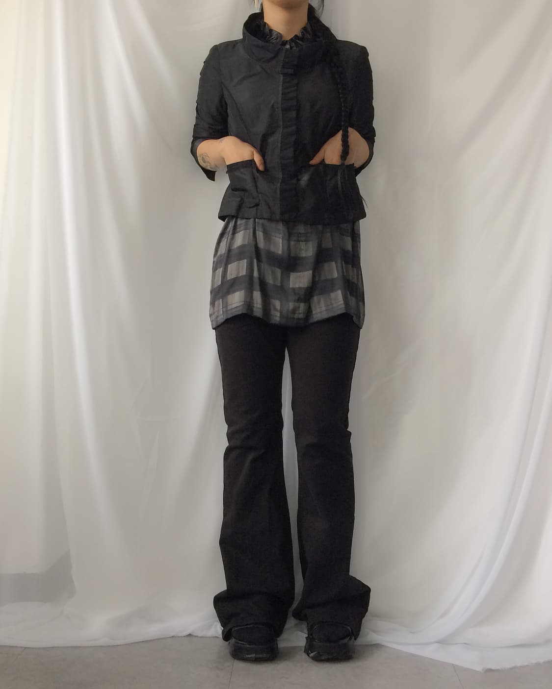 Max mara glossy high neck jacket 상품이미지9