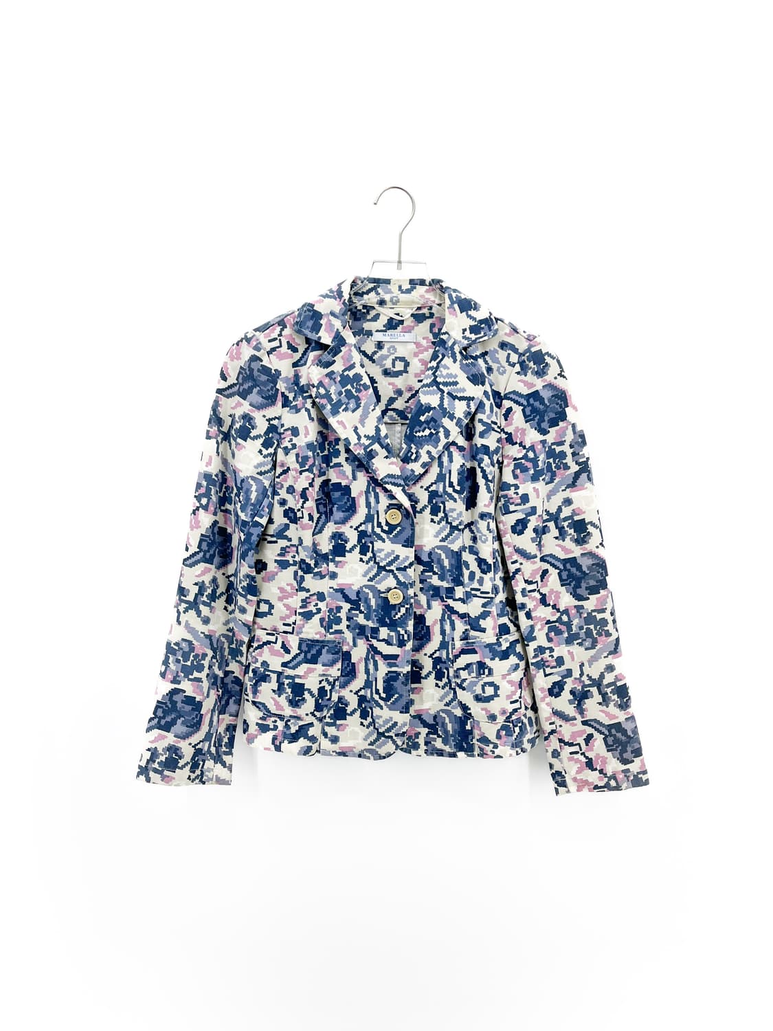 막스마라 마렐라 픽셀 플라워 코튼 자켓 상품이미지2