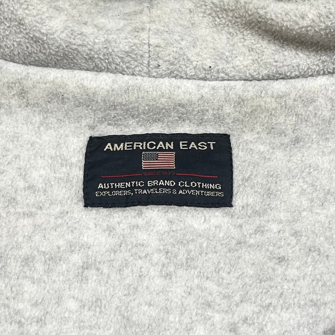 아메리칸이스트 네이비 플리스 후드집업 남성XL 상품이미지6