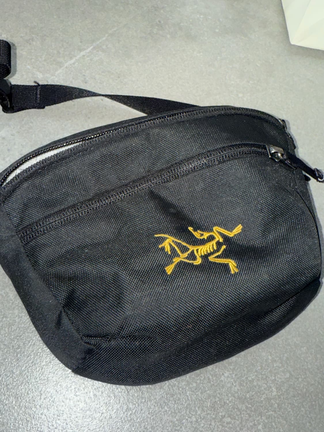 아크테릭스 멘티스1 웨이스트팩 블랙 상품이미지2