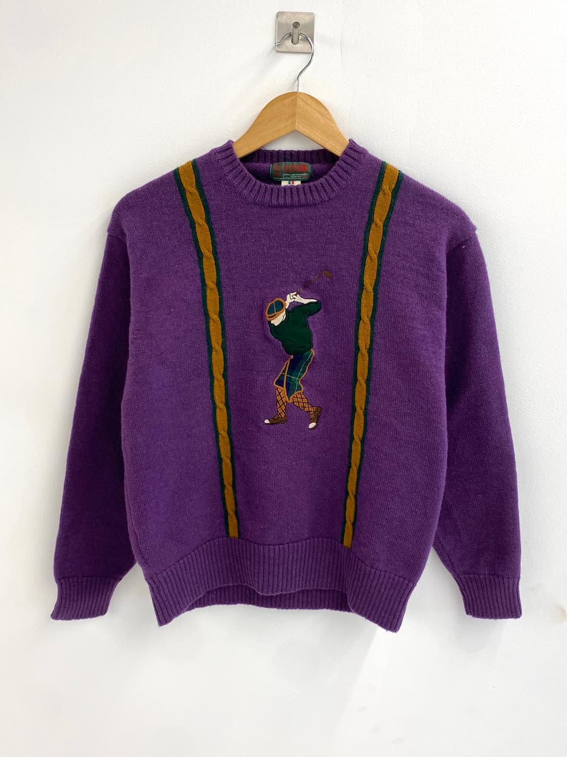 [M] 90s CVQ PER UOMO 자수 디테일 니트 상품이미지2