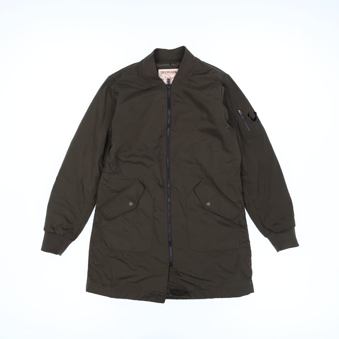 95 최신형 트루릴리젼 항공 롱 점퍼 카키 자켓 N7361 상품이미지1