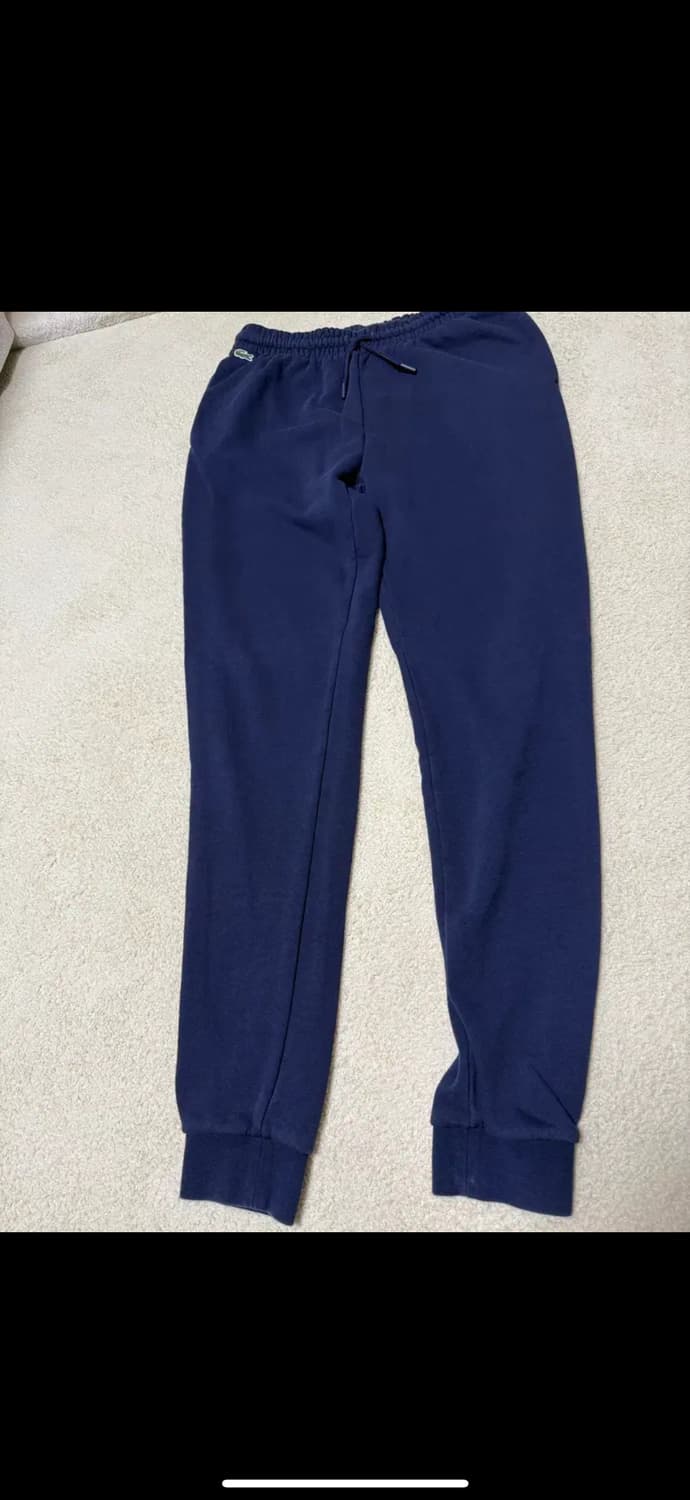 라코스테 조거팬츠 네이비 상품이미지1