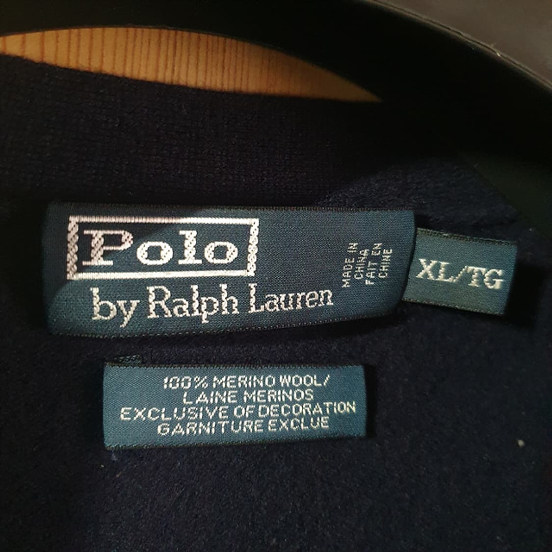 폴로 랄프로렌 메리노울 가디건XL 상품이미지3
