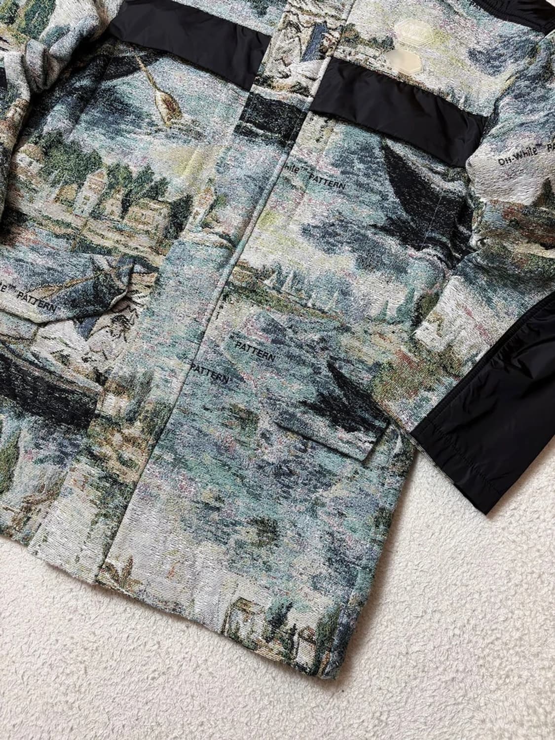 오프화이트 x 에두아르 마네 19ss 명화 자카드 파카 자켓 PN6554 상품이미지4