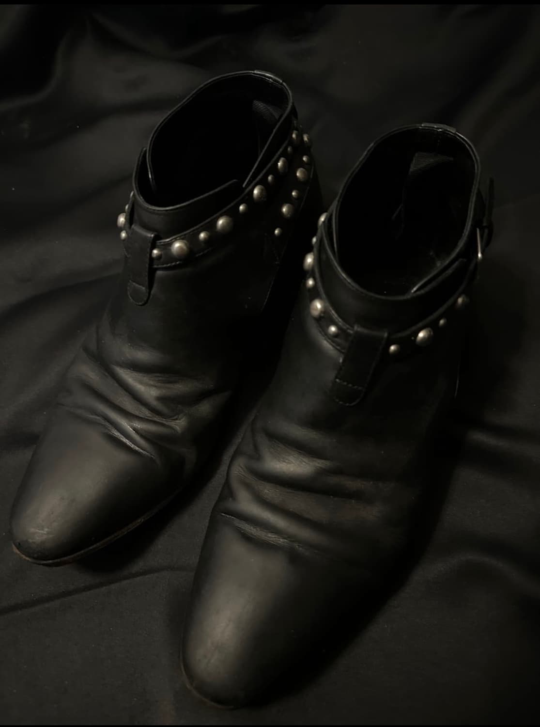 생로랑 에디슬리먼 스터드 부츠 상품이미지1