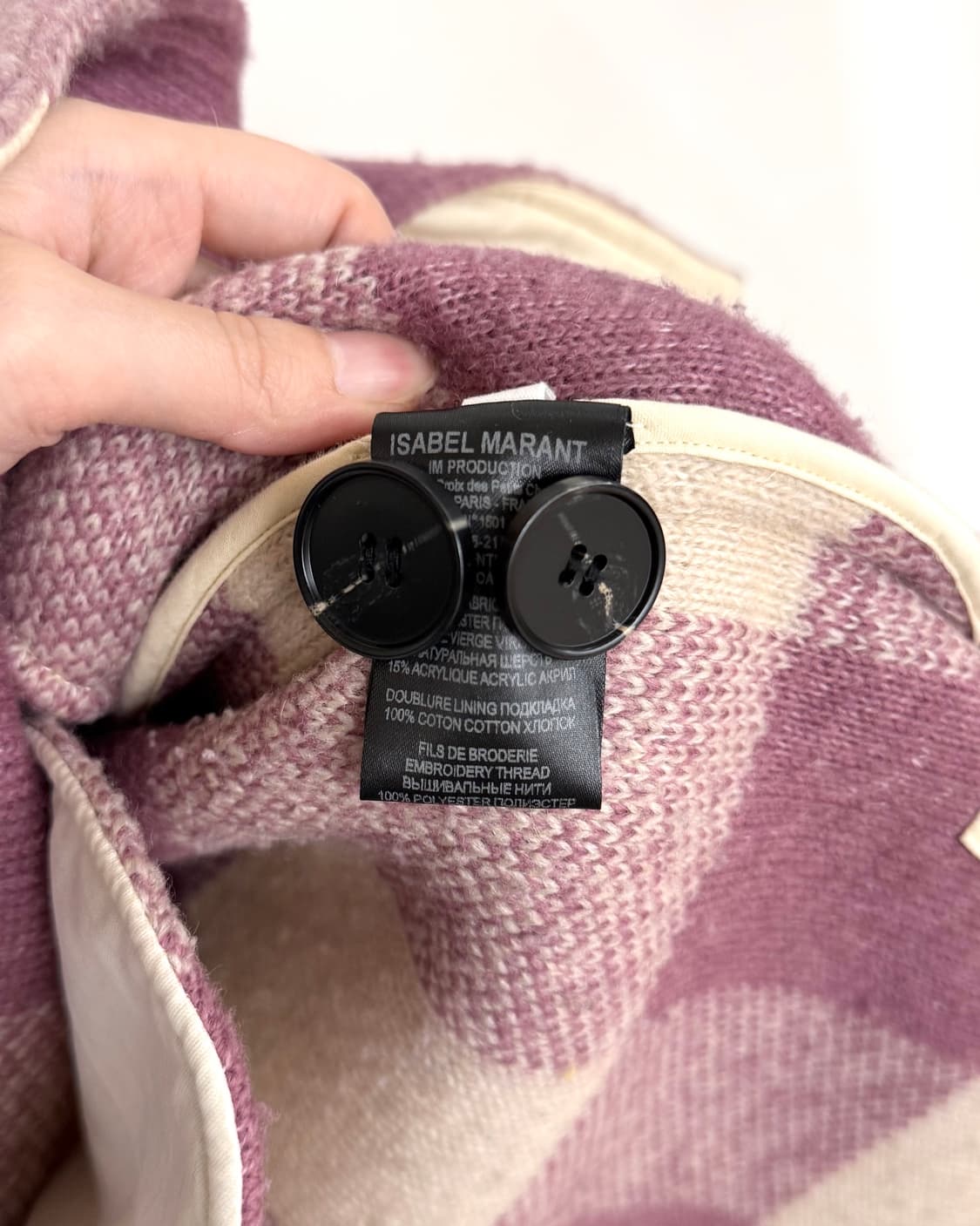 이자벨마랑 에뚜왈 로즈우드 하벨리 코트 상품이미지8