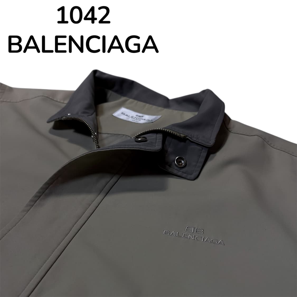 발렌시아가 올리브 카키 블루종 자켓 L 상품이미지4