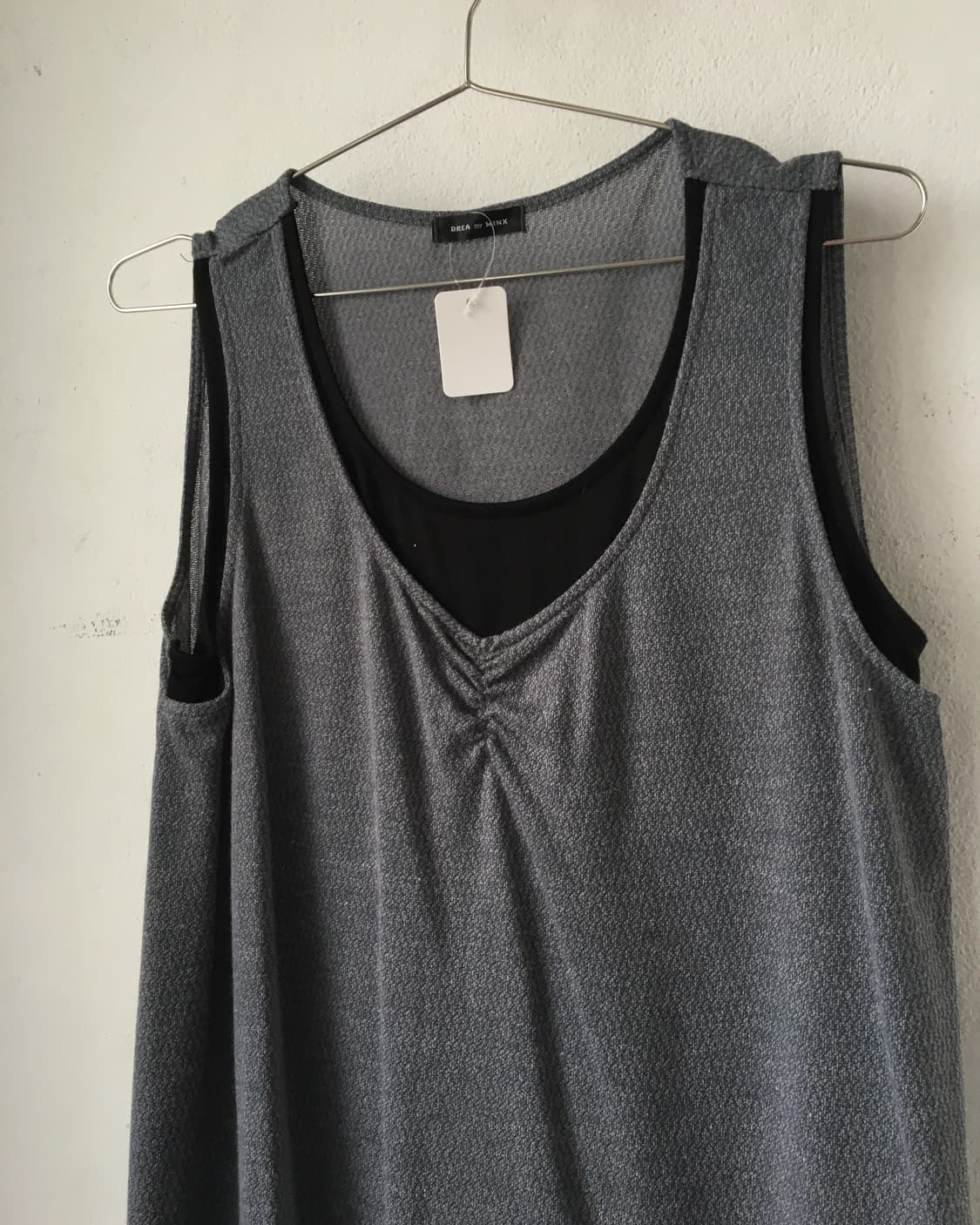 Layered point sleeveless onepiece 상품이미지6