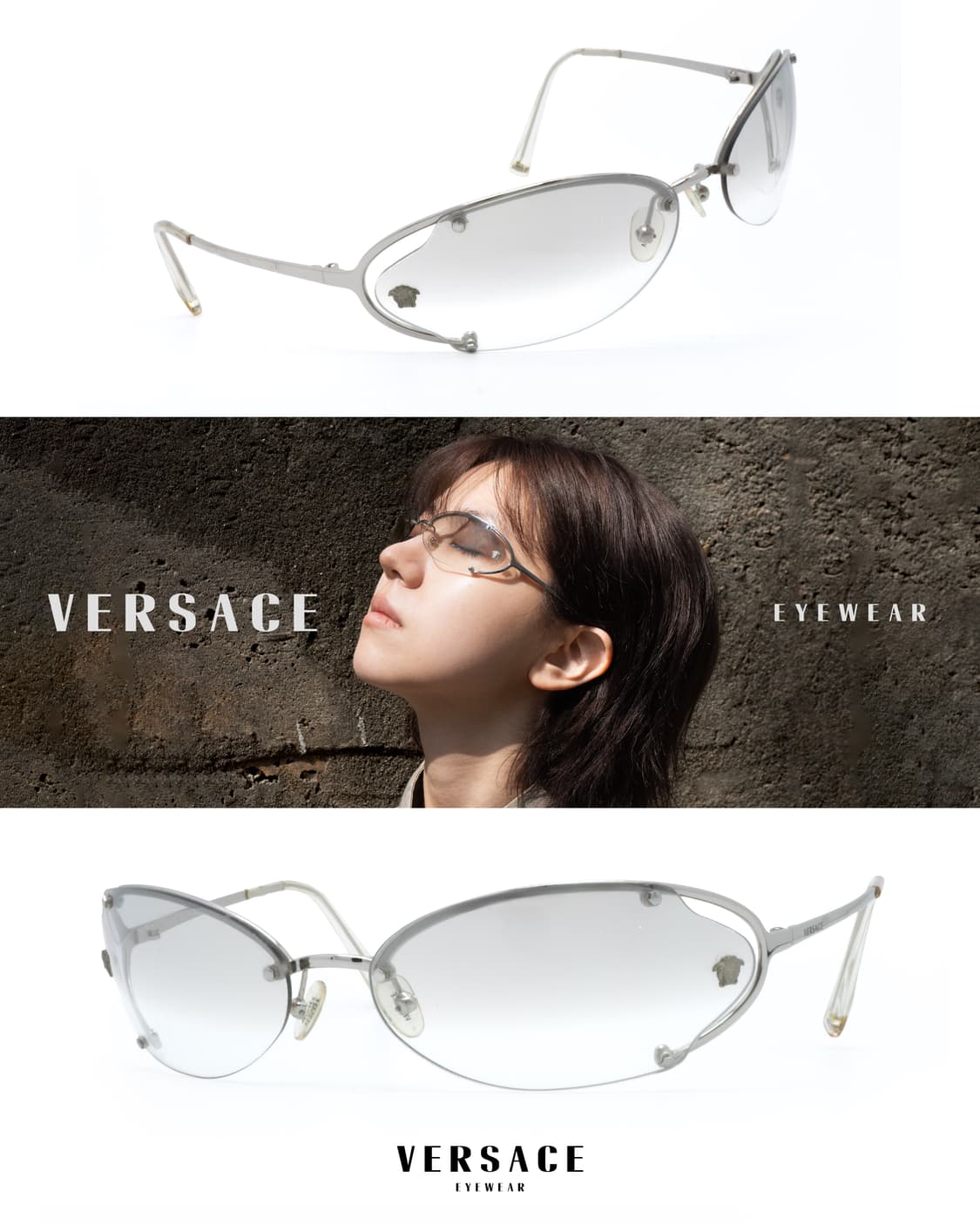 Versace N37 Medusa Sunglasses (2001) 상품이미지1