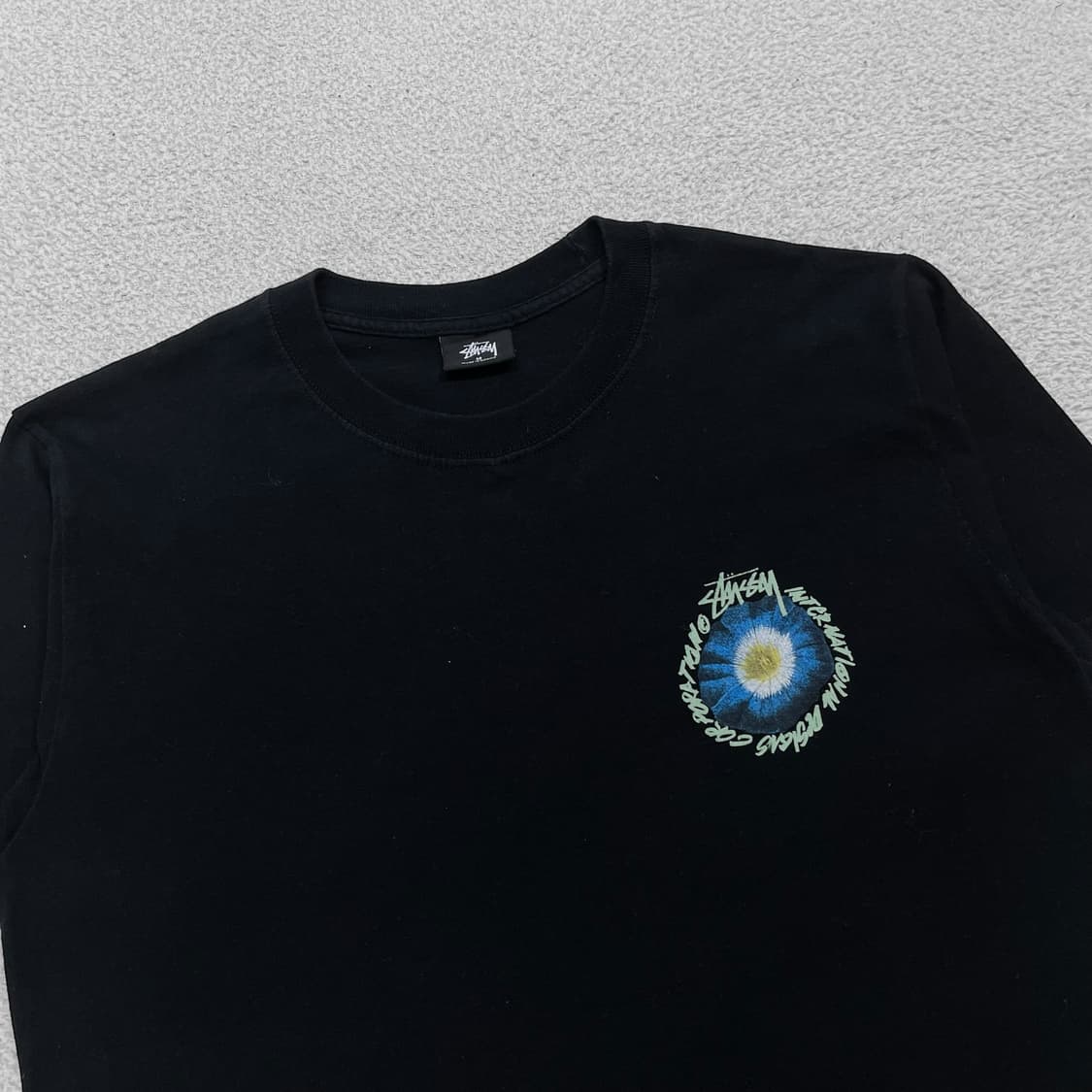 스투시 Stussy 코스모스 반팔티 블랙 상품이미지4