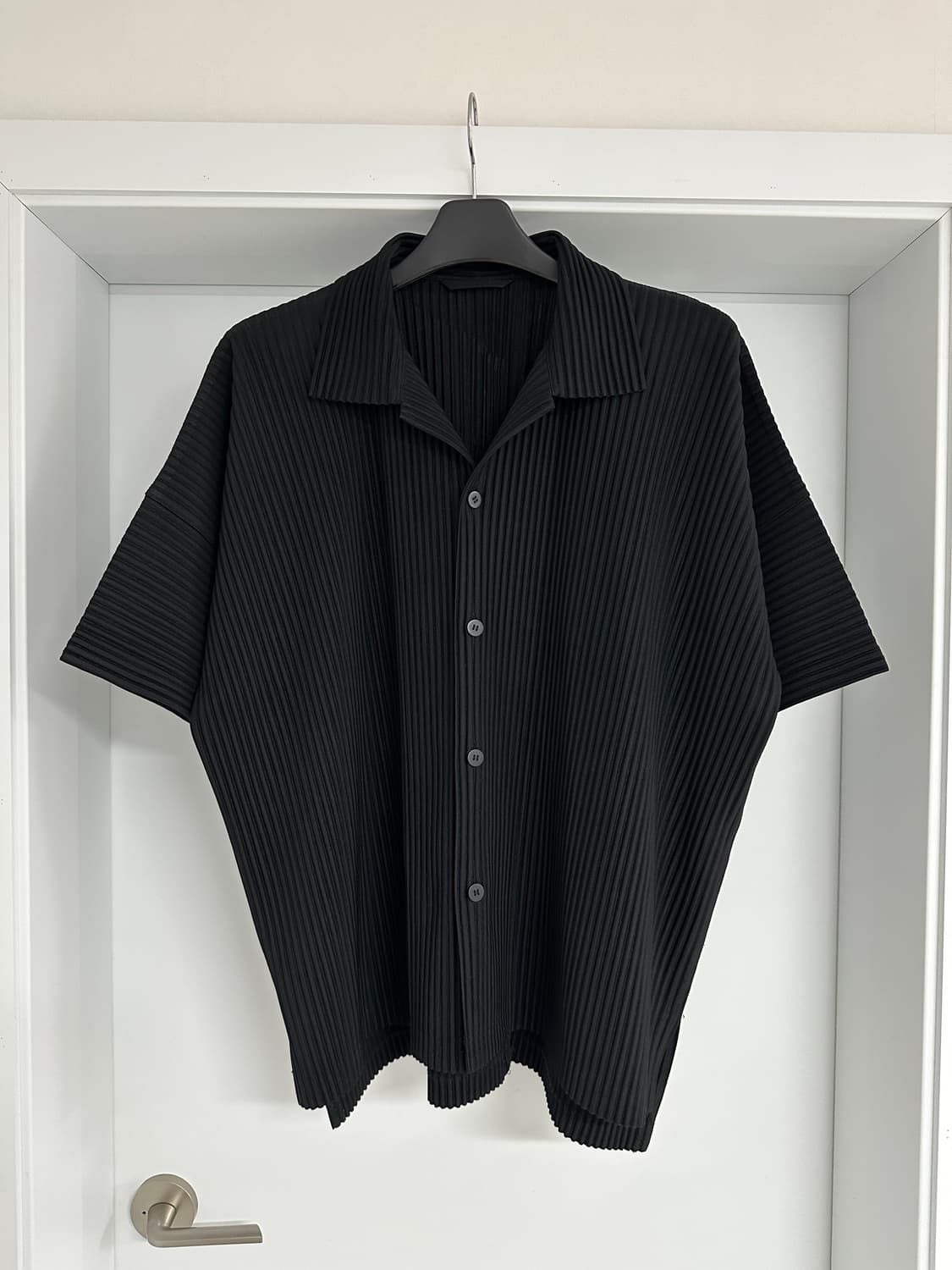 이세이미야케 옴므플리세 오픈 칼라 반팔 셔츠 3 상품이미지2