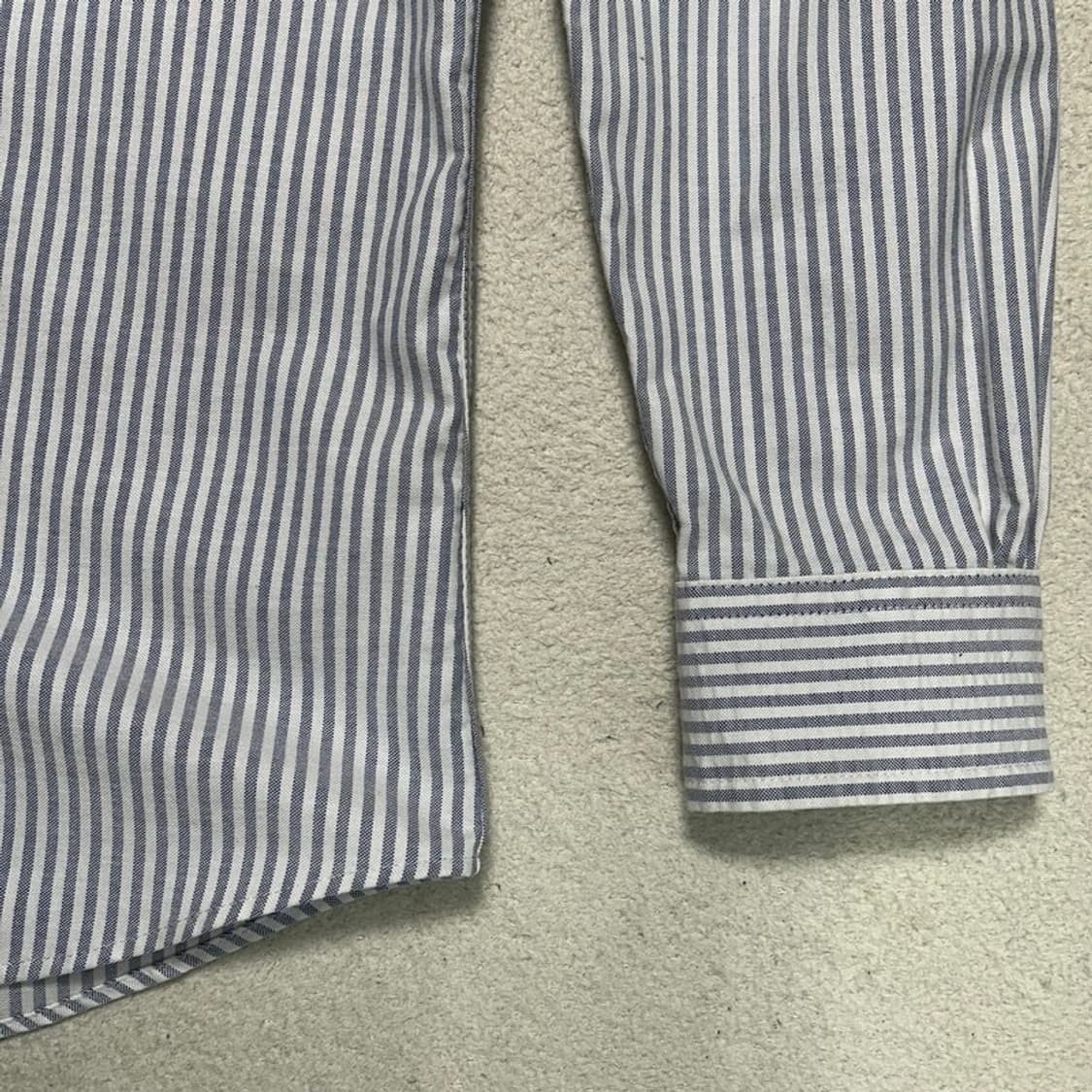 브룩스 브라더스 버튼 다운 셔츠 블루 M 상품이미지3