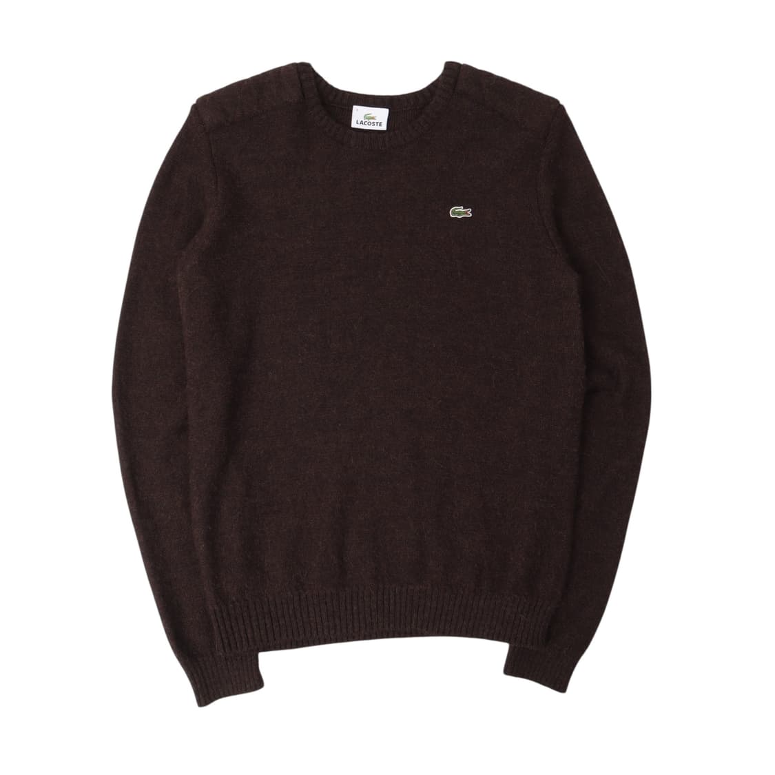 라코스테 다크브라운 울 알파카 모헤어 니트 상품이미지1