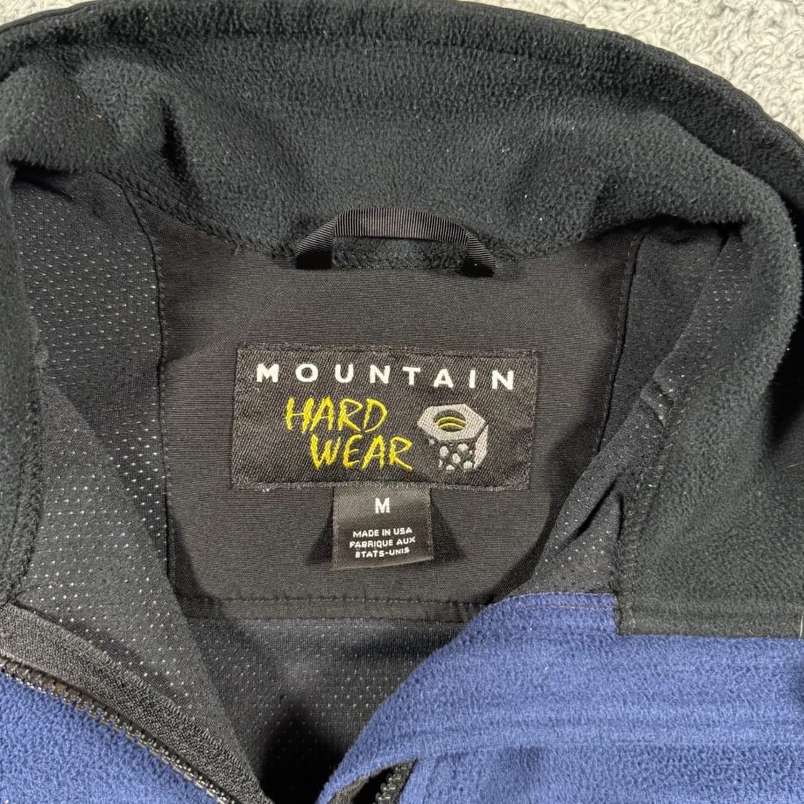 90s~00s 마운틴하드웨어 고어 윈드스토퍼 플리스 자켓 블루 상품이미지5