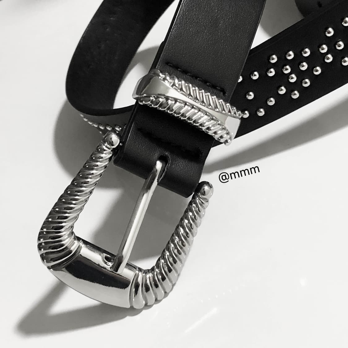 [Unisex] 에스닉 스터드 웨스턴 벨트 상품이미지10