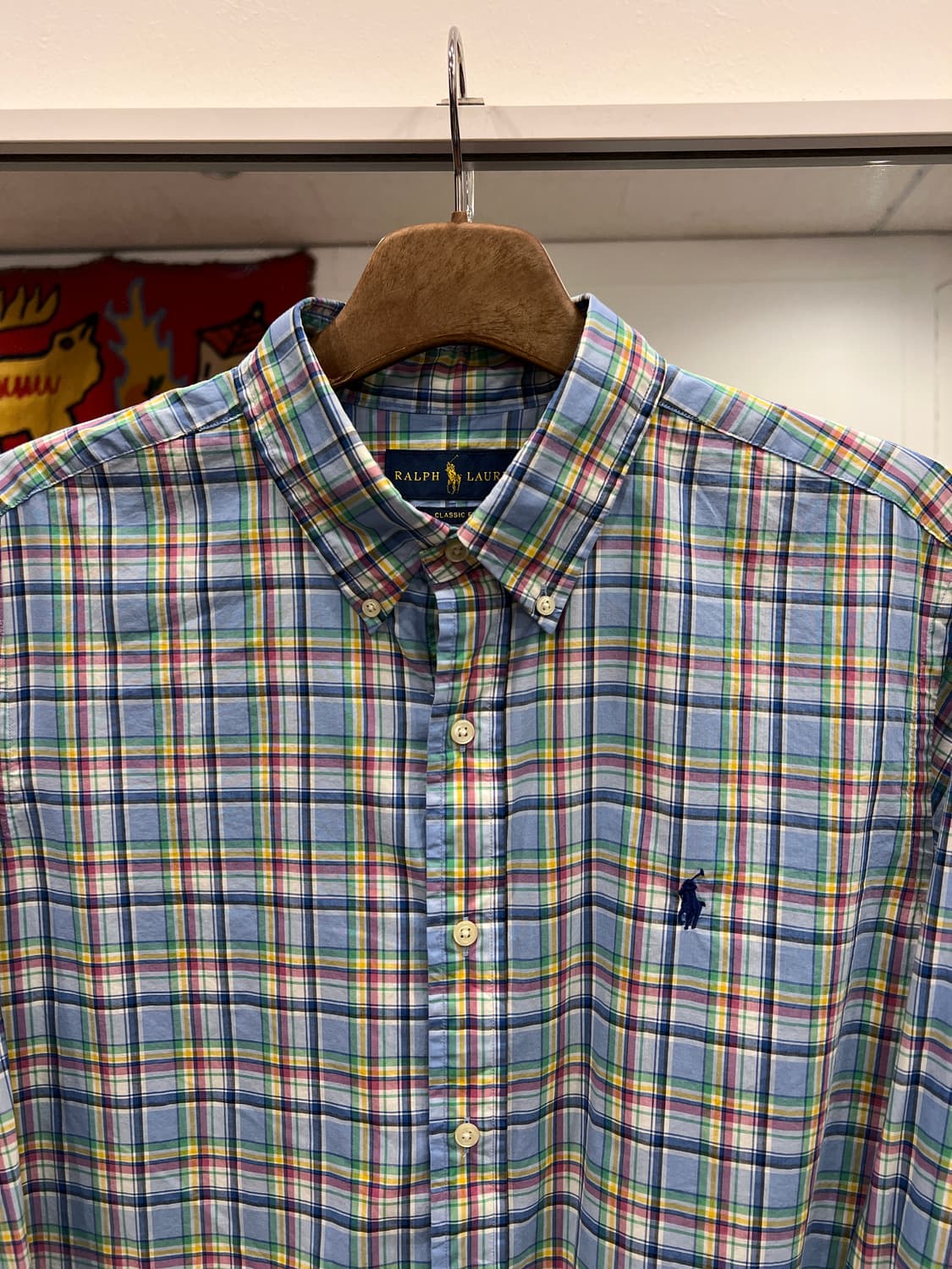 Polo ralph lauren 폴로 랄프로렌 마드라스 체크 셔츠 상품이미지3