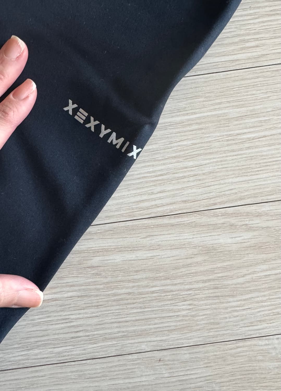 M 55 55반 젝시믹스 블랙라벨 시그니처 360N 기모 부츠컷 레깅스 상품이미지3