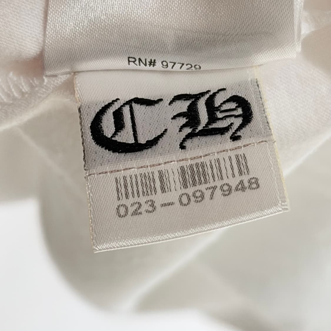 (A+/M) / 크롬하츠 크로스 멀티컬러 세메터리 티셔츠 화이트 상품이미지10