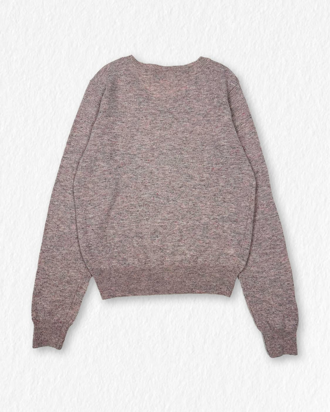 캐시미어블렌드 니트 멜란지핑크 상품이미지2