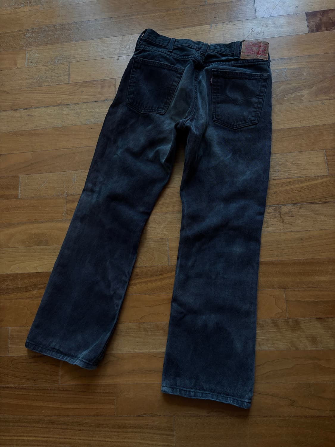 리바이스517 블랙진 흑청진 상품이미지2