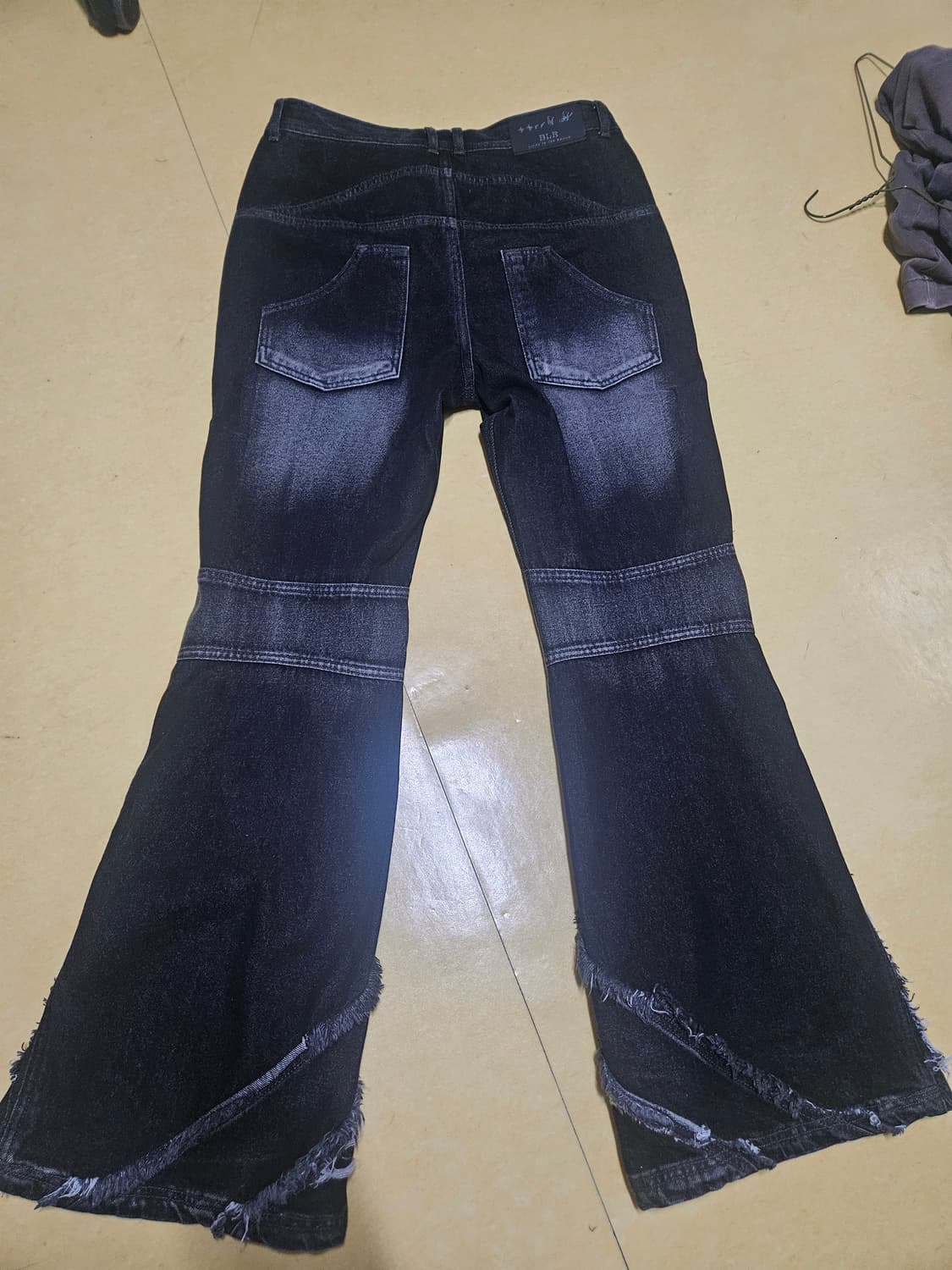 비엘알 Blr destoyed crush double line denim 상품이미지1