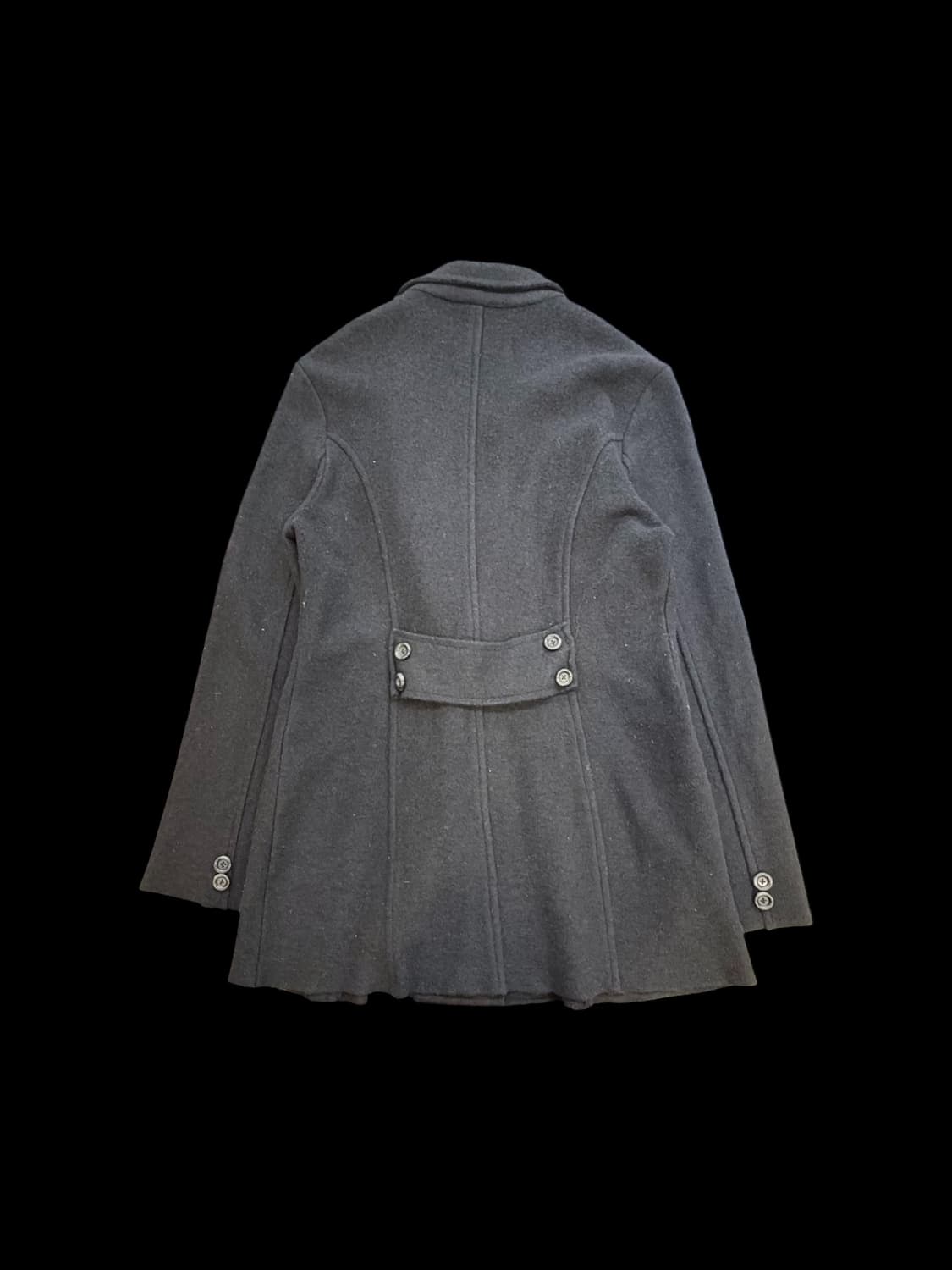 꼼데가르송 울 더블 코트 상품이미지2