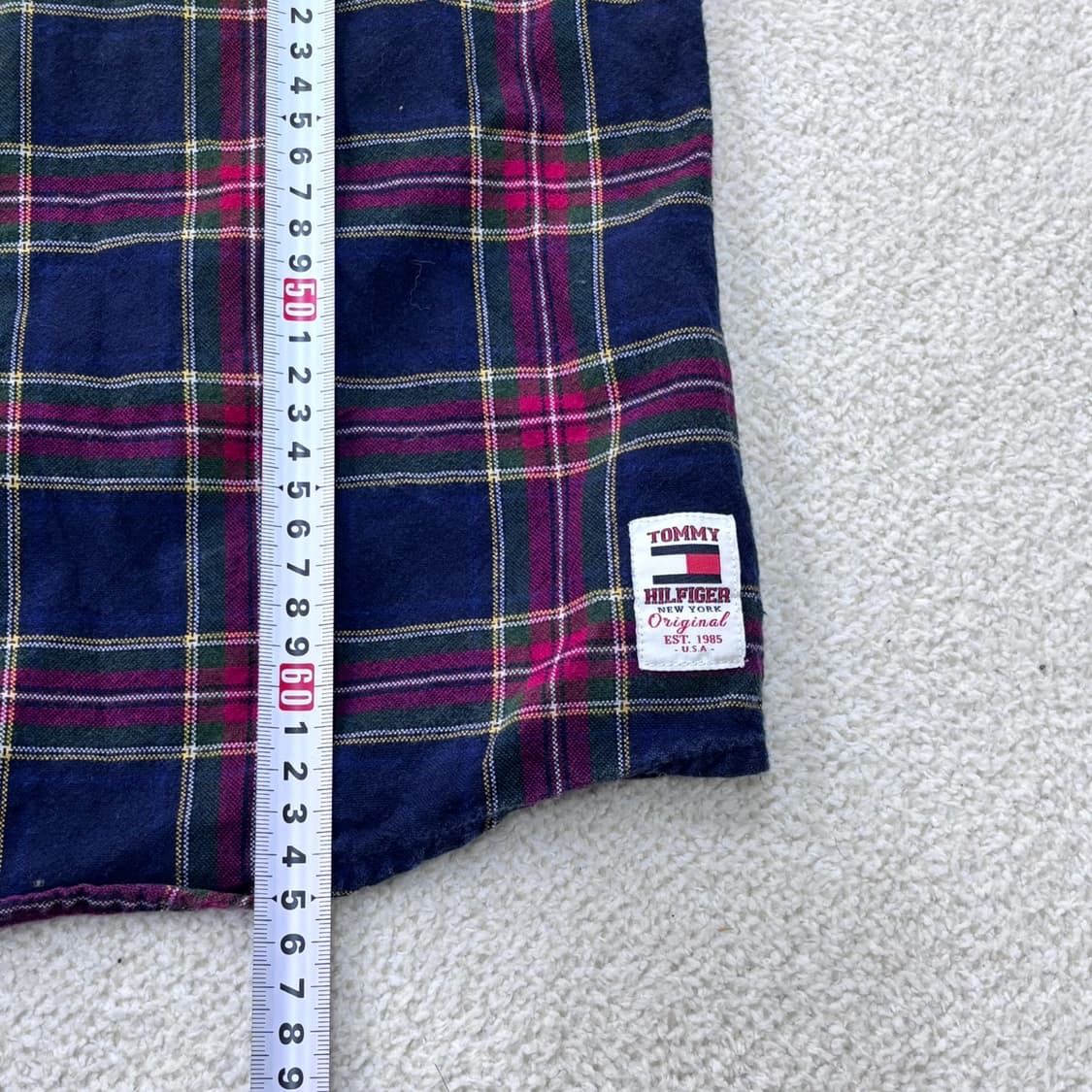 176 타미힐피거 플란넬 셔츠 0310E 상품이미지6
