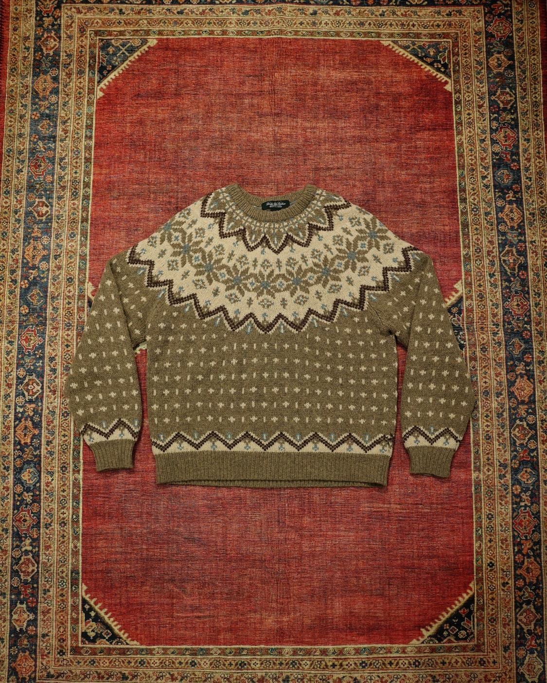 00s 빈티지 브룩스브라더스 페어아일 니트 판매 상품이미지1