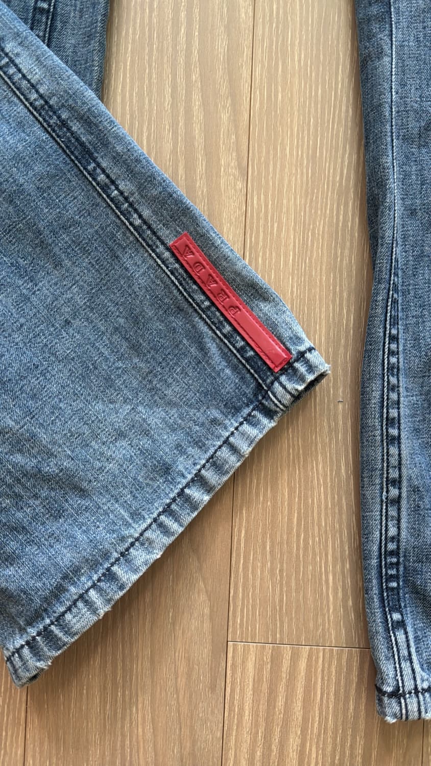 00s Prada archive denim pants 상품이미지5