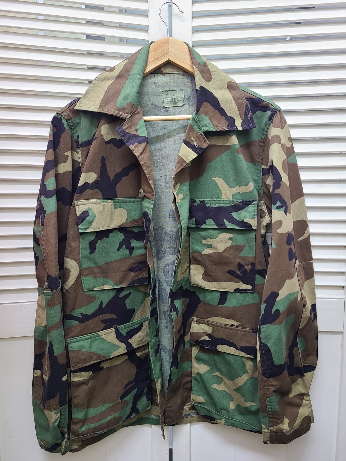 미군 우드랜드 밀리터리 야상 자켓 상품이미지1