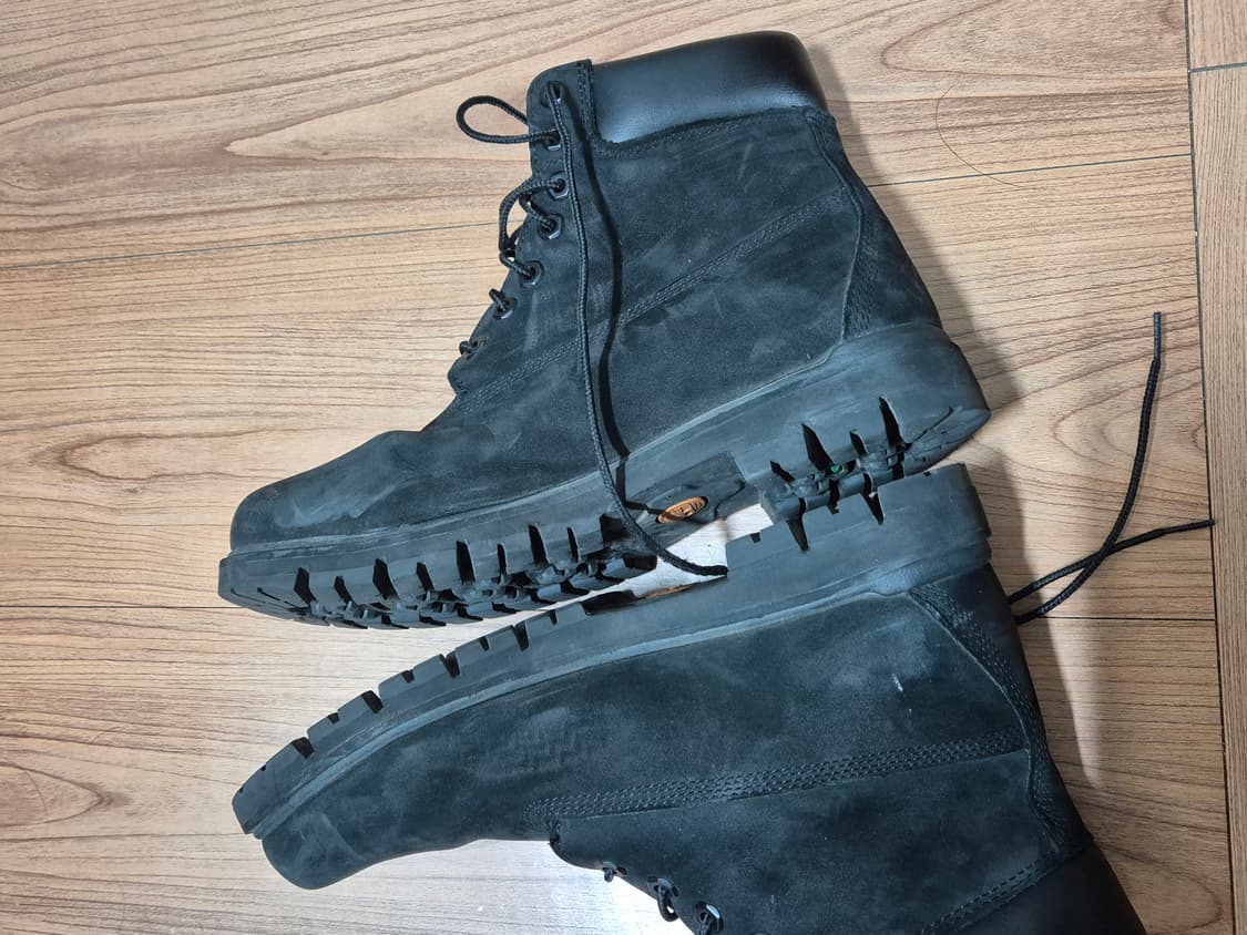 팀버랜드 6인치부츠 280 블랙 상품이미지5