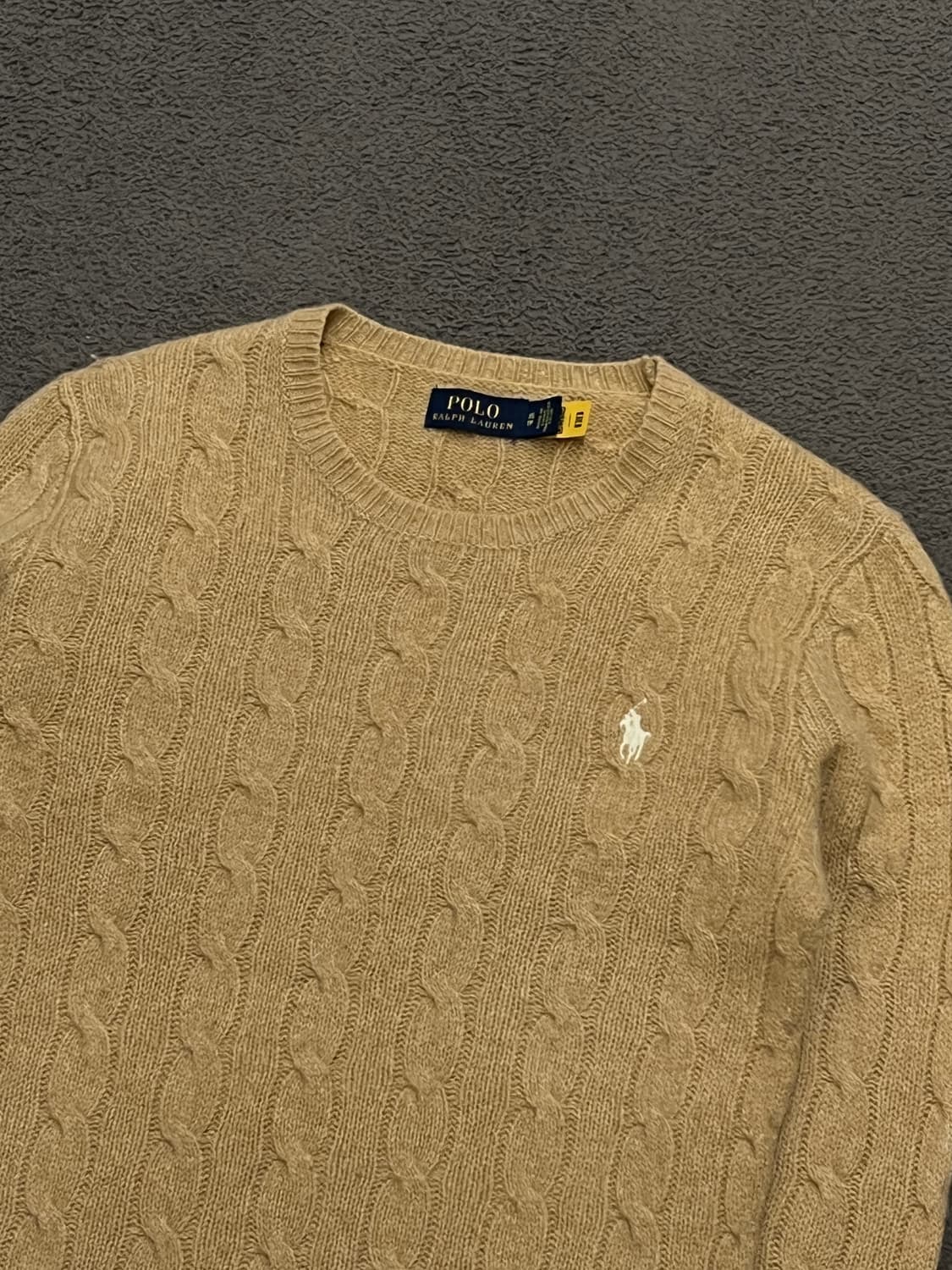 폴로 랄프로렌 꽈배기 니트 처분  상품이미지2