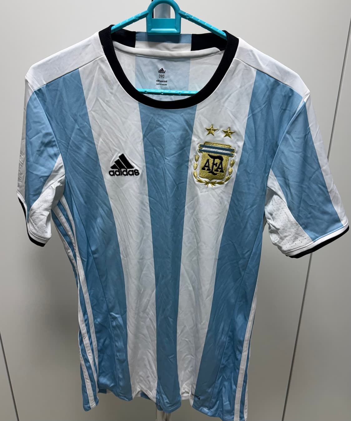 아디다스 아르헨티나 반팔 축구유니폼 90 상품이미지1