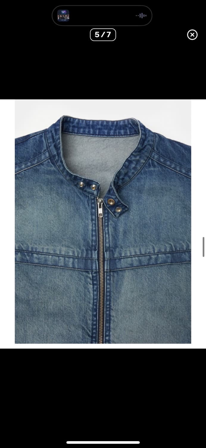 쿠어 바이커 데님 셋업 상품이미지4