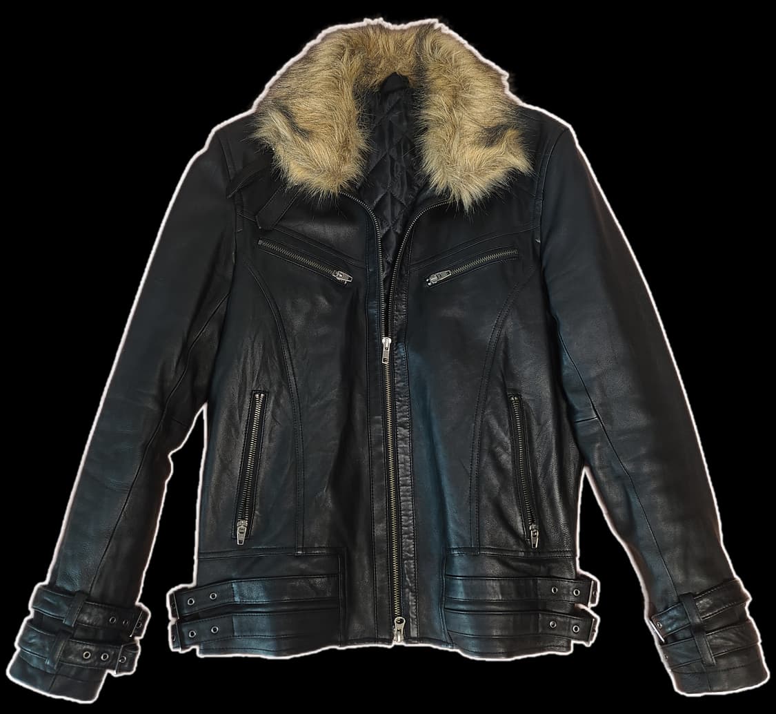 잭로즈 빈티지 퍼 레더자켓 상품이미지1