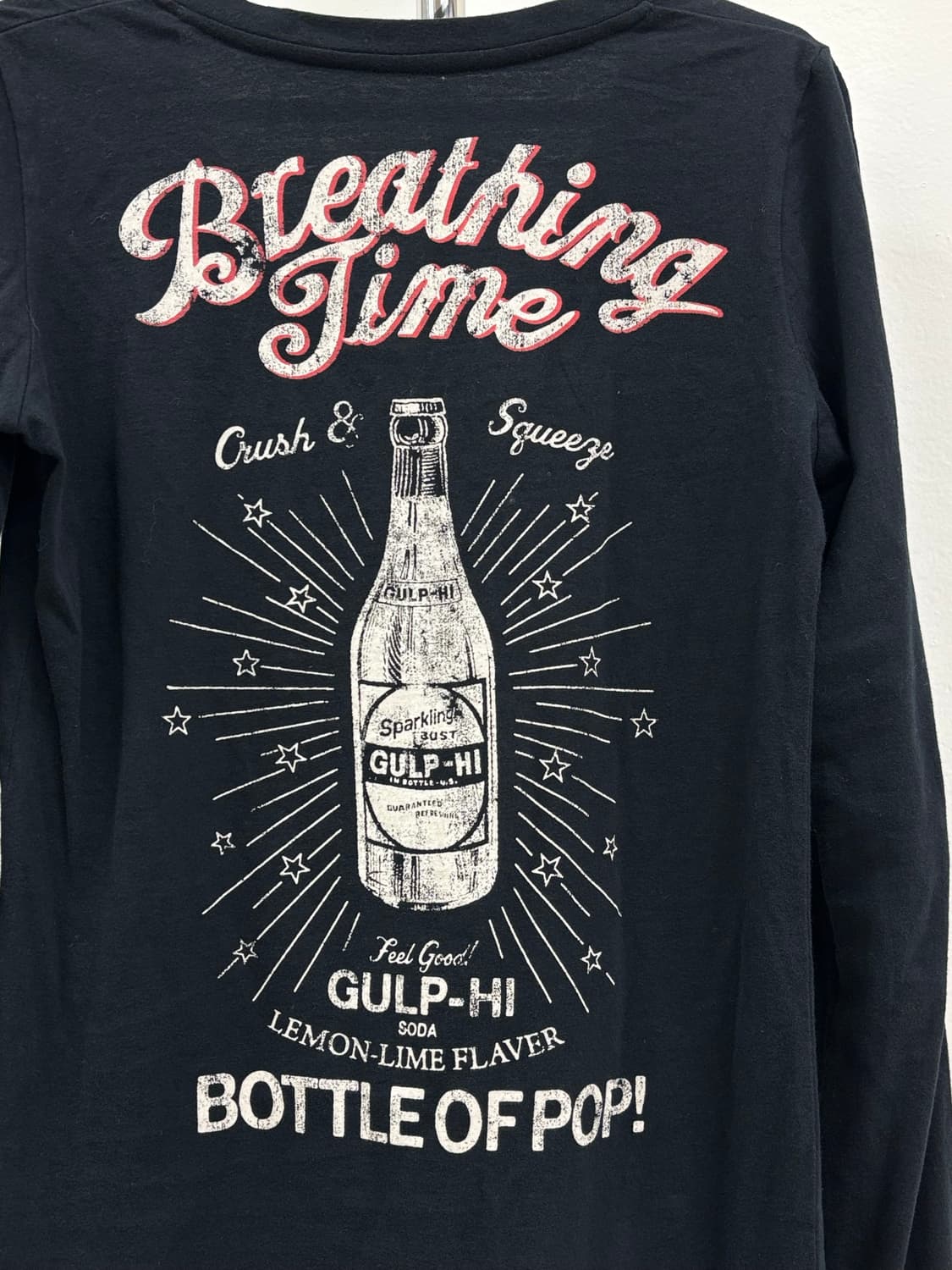 빈티지 펑크 락시크 블랙 롱슬리브 상품이미지7