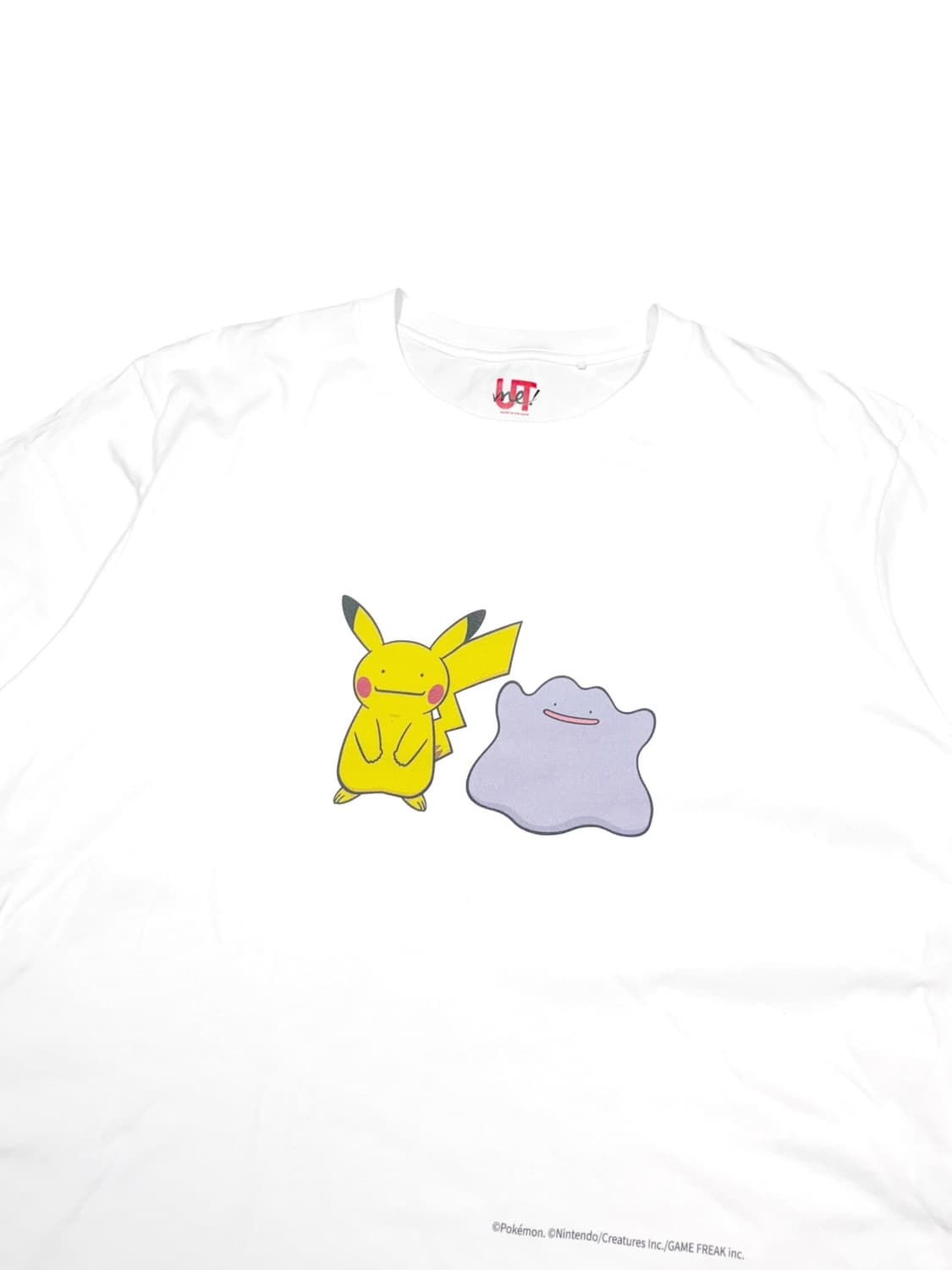 Uniqlo 유니클로 포켓몬 피카츄 메타몽 반팔 티셔츠 상품이미지2
