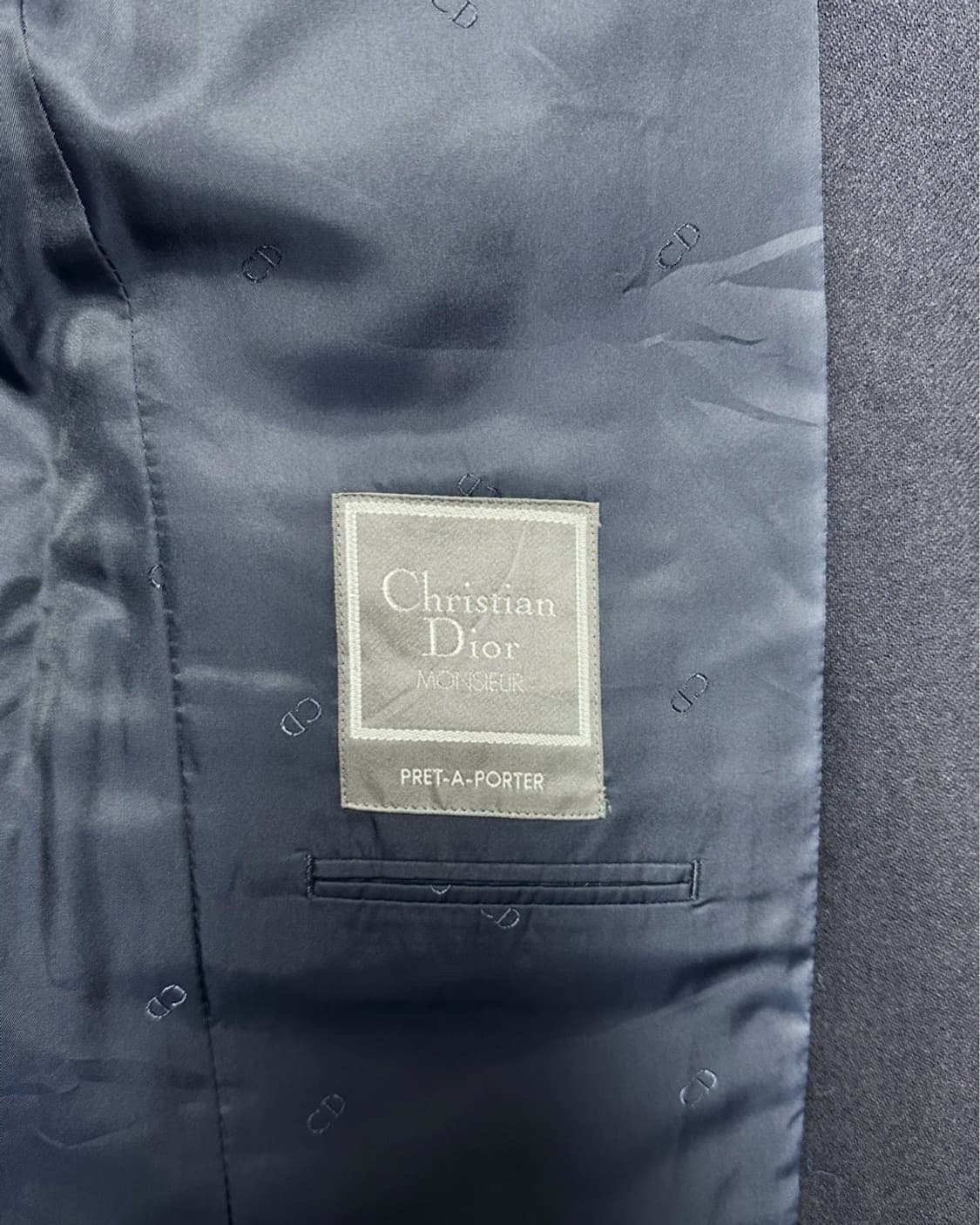 크리스찬디올 램스울 싱글자켓 상품이미지4