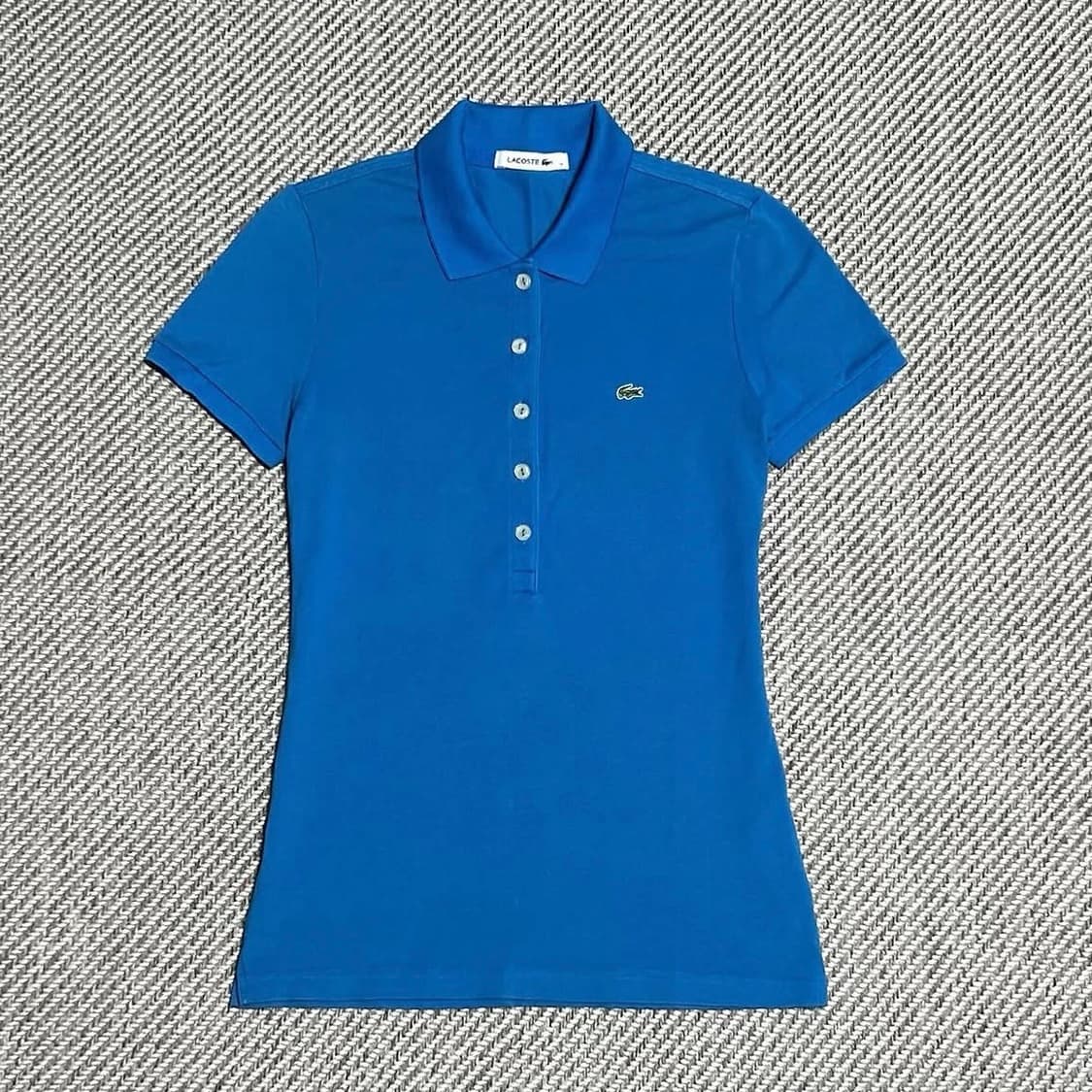 [M] Lacoste 라코스테 여성용 반팔 카라티 상품이미지1