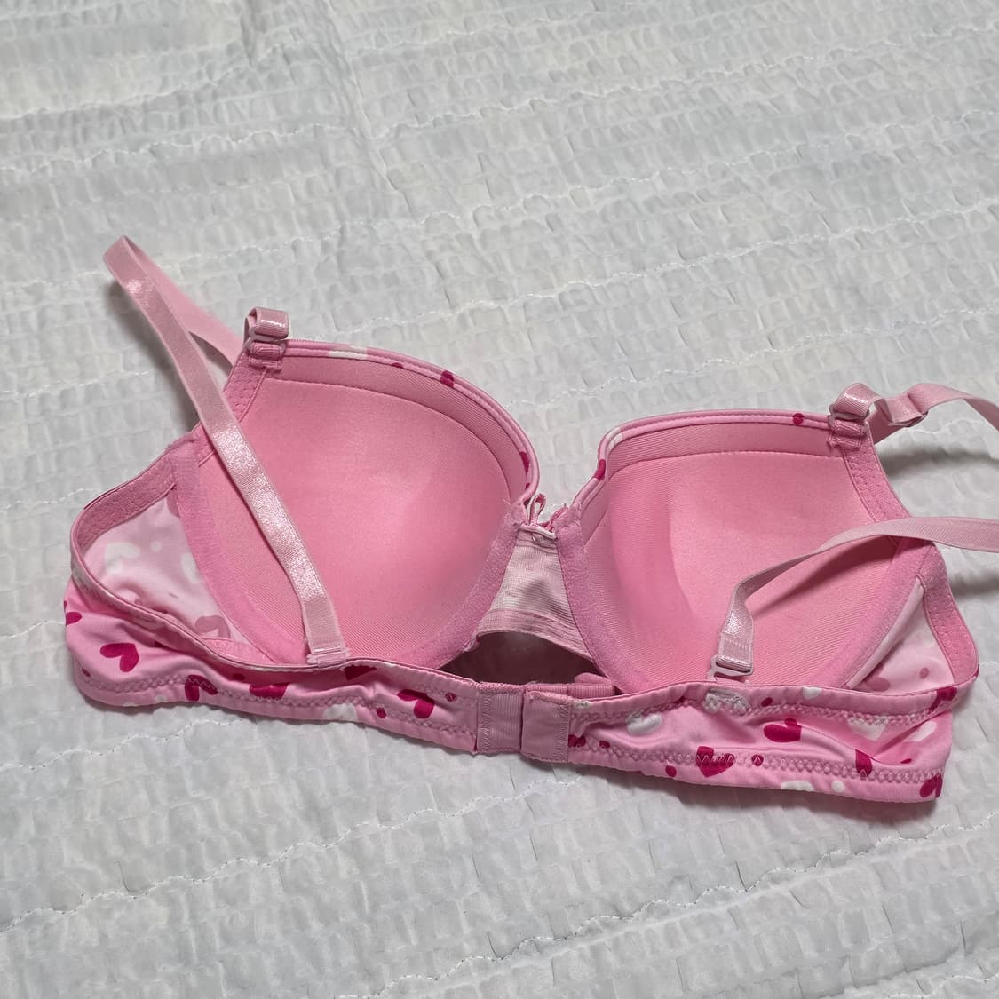 핑크 도트하트 히메갸루st 언더웨어 여성브라 상품이미지2