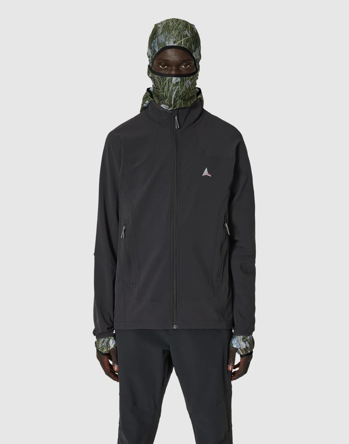 최저가 새상품 로아 하이킹 소프트쉘 바람막이 자켓 블랙 L 상품이미지5