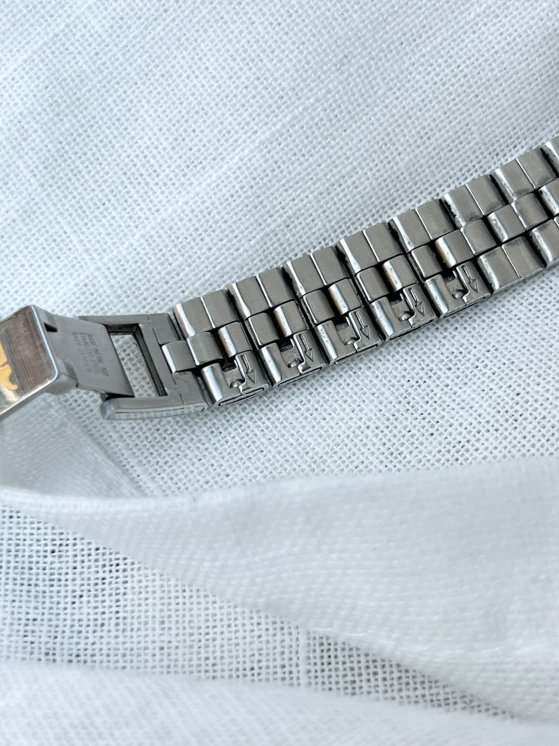 (case)90s Courreges 꾸레쥬 올드 콤비 손목시계 상품이미지9