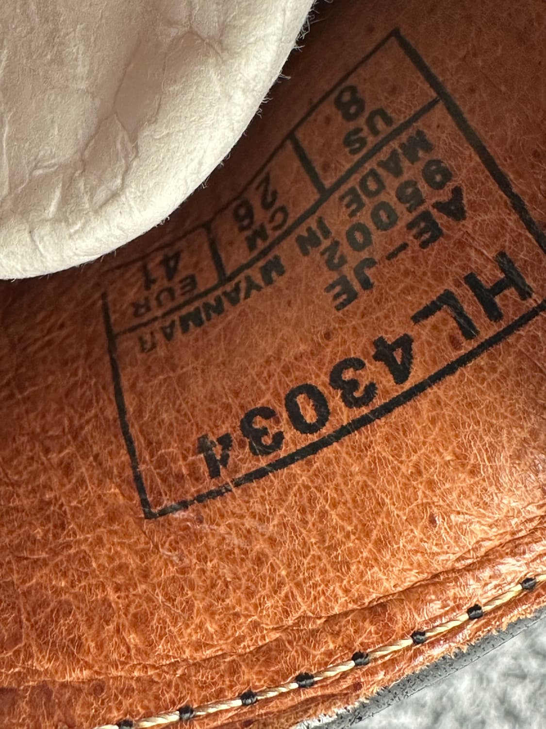 HACKINS 남성 블랙 윙팁 슈즈 260mm 상품이미지6