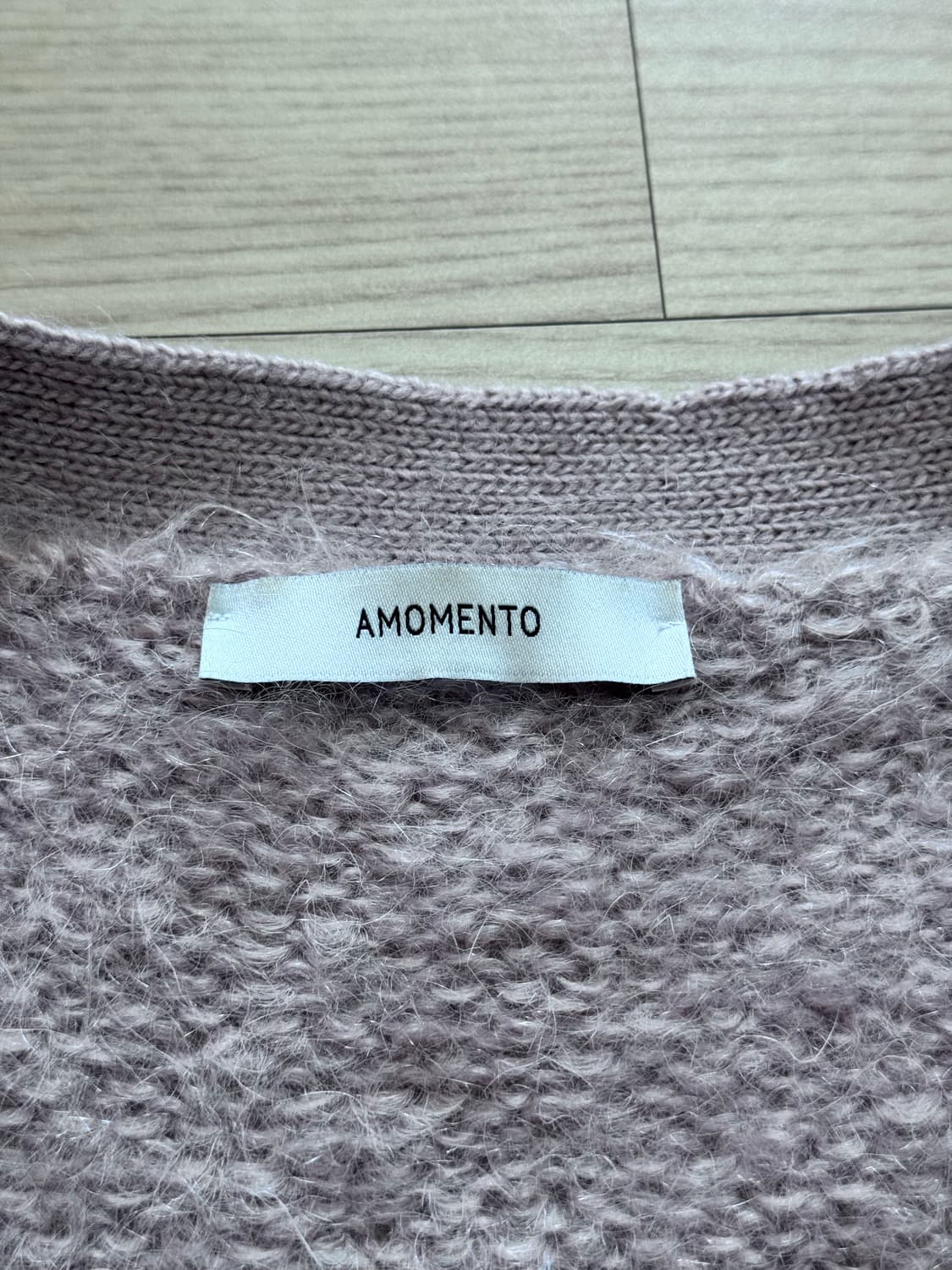 [M]아모멘토 그랜마 핑크 가디건 상품이미지6