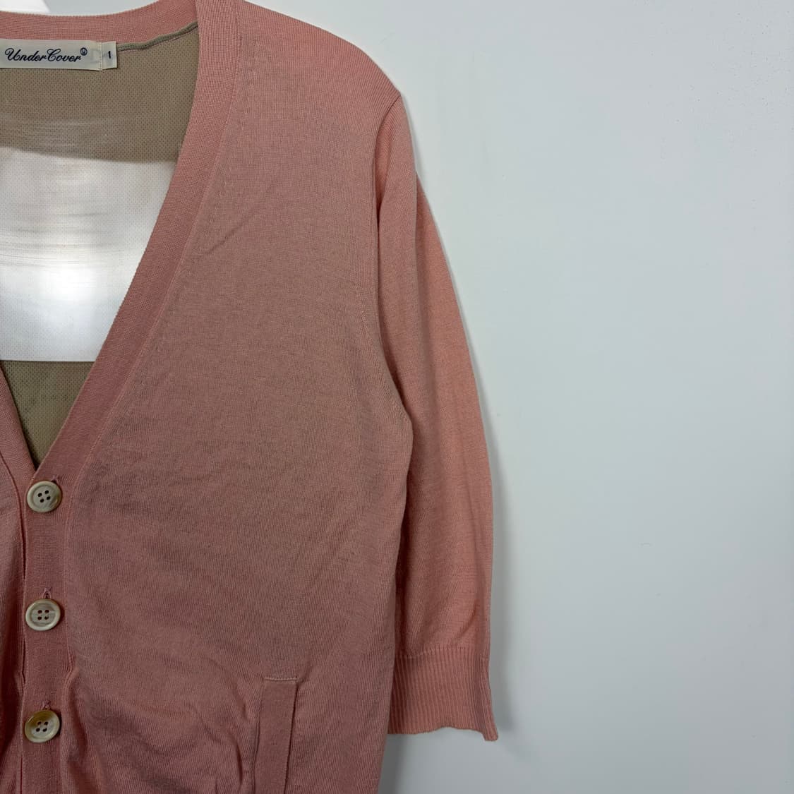 언더커버 스터드 니트 가디건 상품이미지4