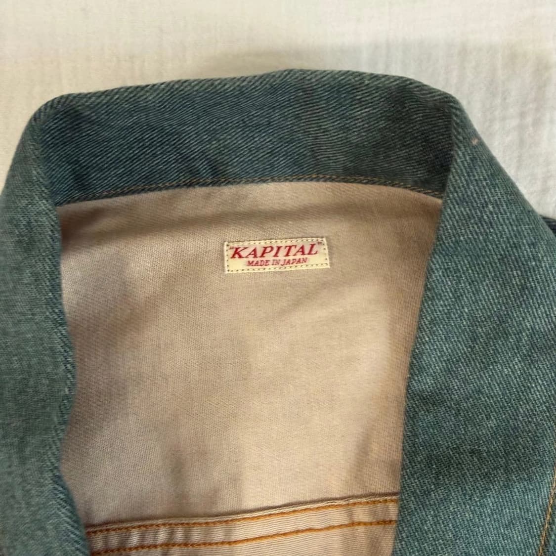 캐피탈 카츠라기 빅지 데님 자켓 상품이미지5